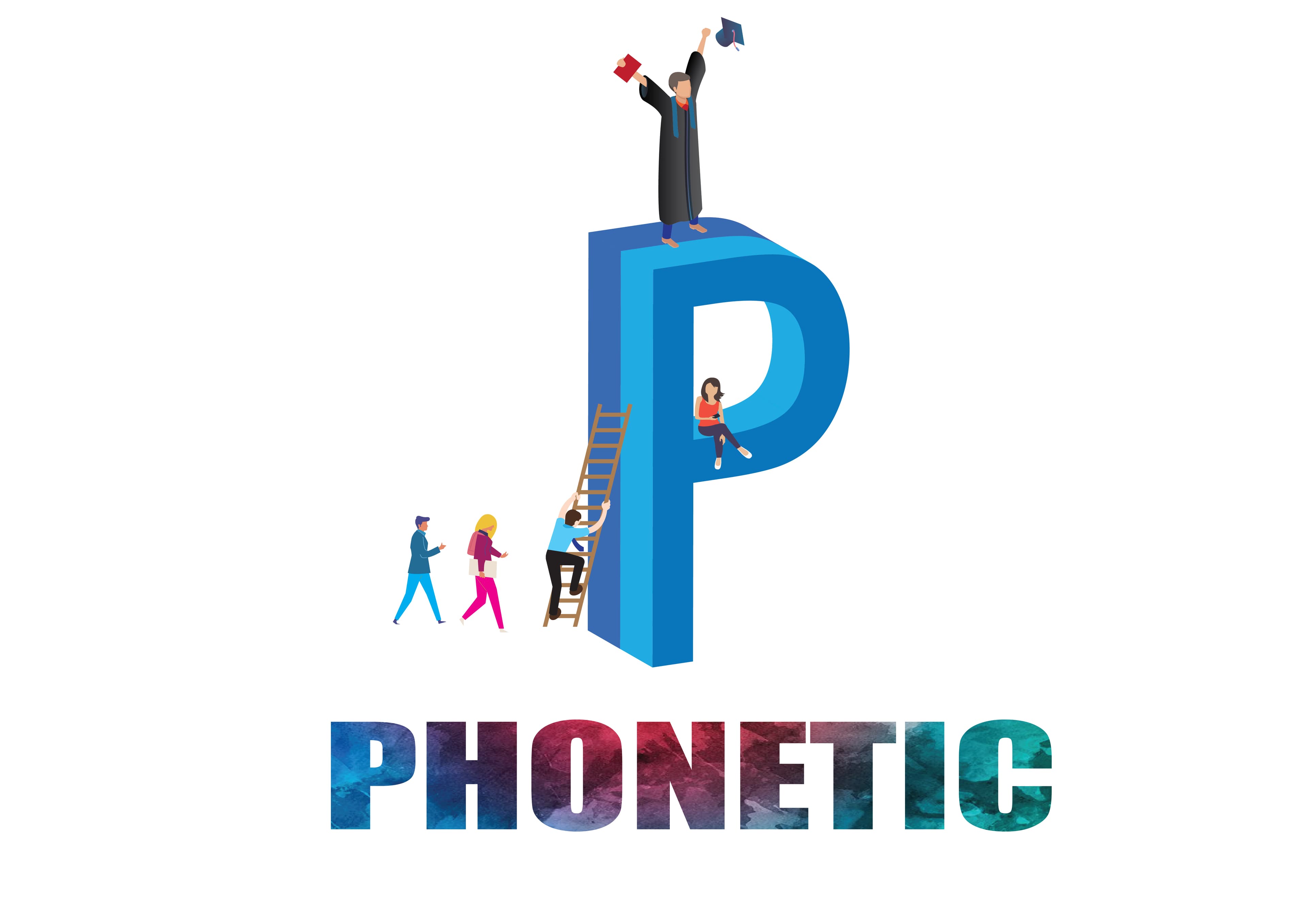 Phonetic logo